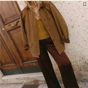 NWT DÔEN Pascual Jacket in Willow Bark- Size Small